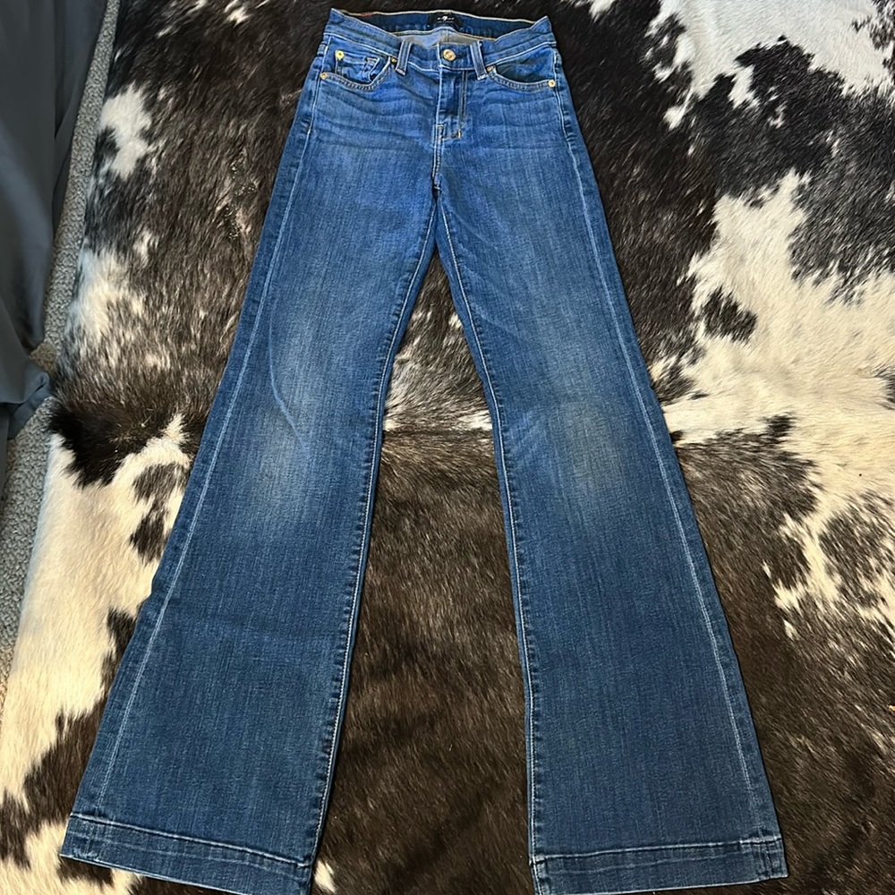 7 For all Mankind dojo flares